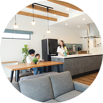 間取りの工夫で“家事ラク＆のびのび空間”を実現